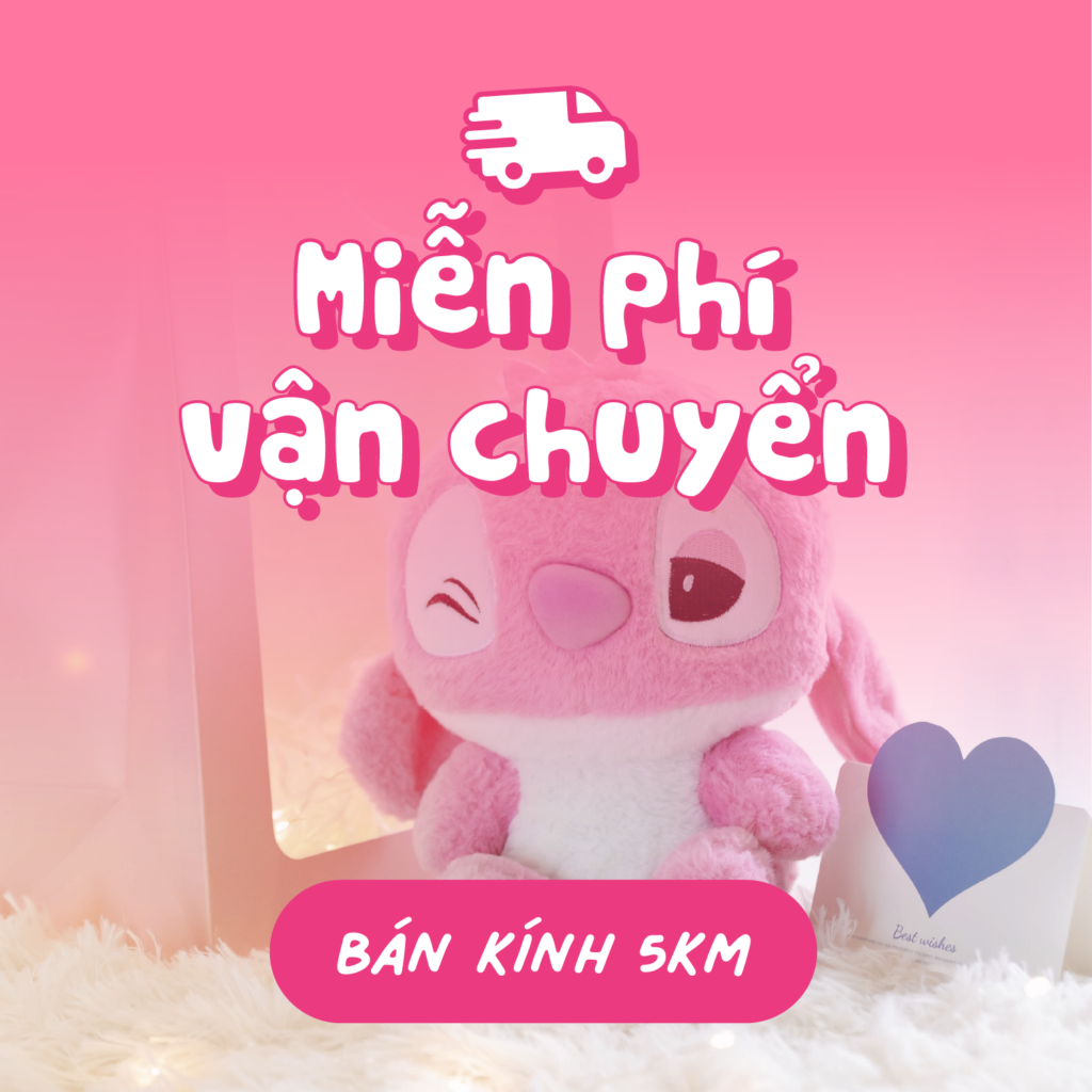 Chương trình khuyến mại Winks Gấu Bông Quà Tặng Freeship