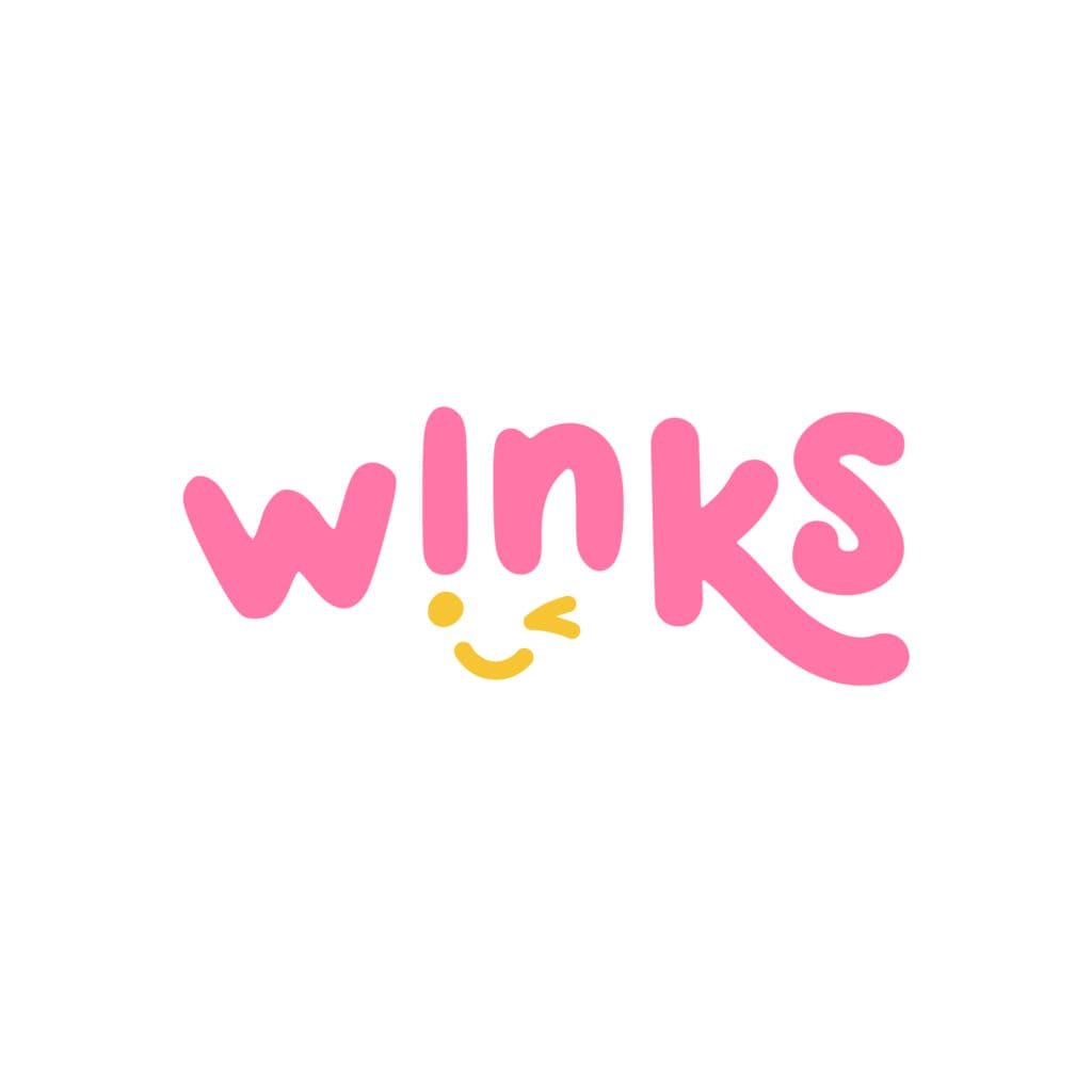 Logo Winks cửa hàng gấu bông quà tặng