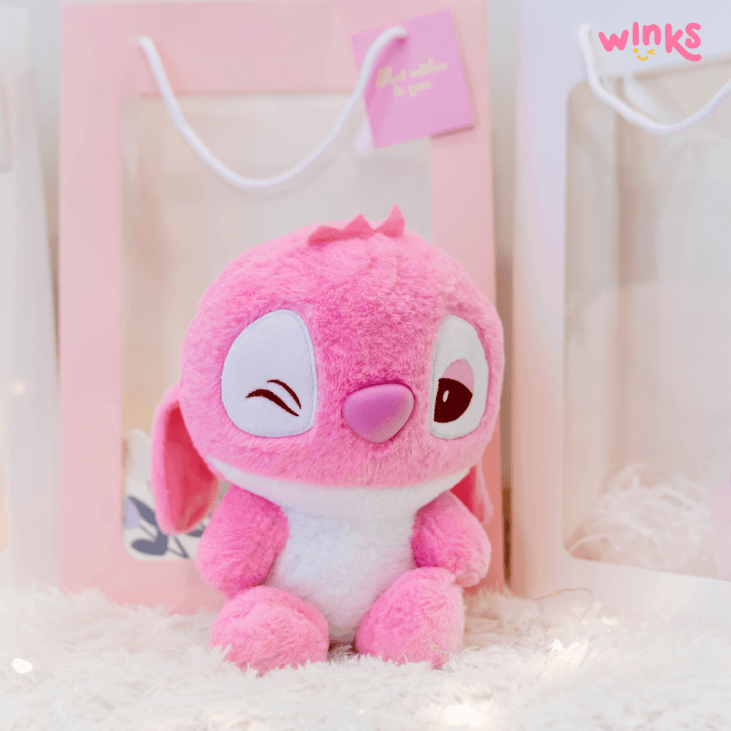 Gấu Bông Stitch Màu Hồng – Món Quà Đáng Yêu Dành Cho Mọi Lứa Tuổi 7 Gấu bông stitch màu hồng